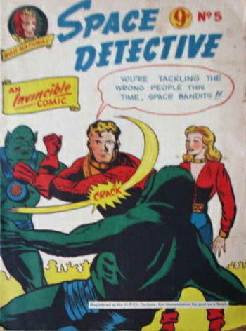 Space Detective (Invincible, 1955? series) #5 ([May 1954?])