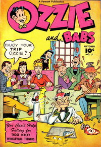 Ozzie and Babs (Fawcett, 1947 series)  #5 (October 1948)