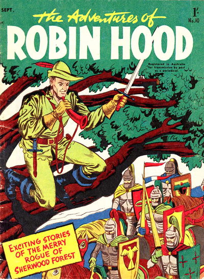 The Adventures of Robin Hood (Red Circle, 1956 series) #10