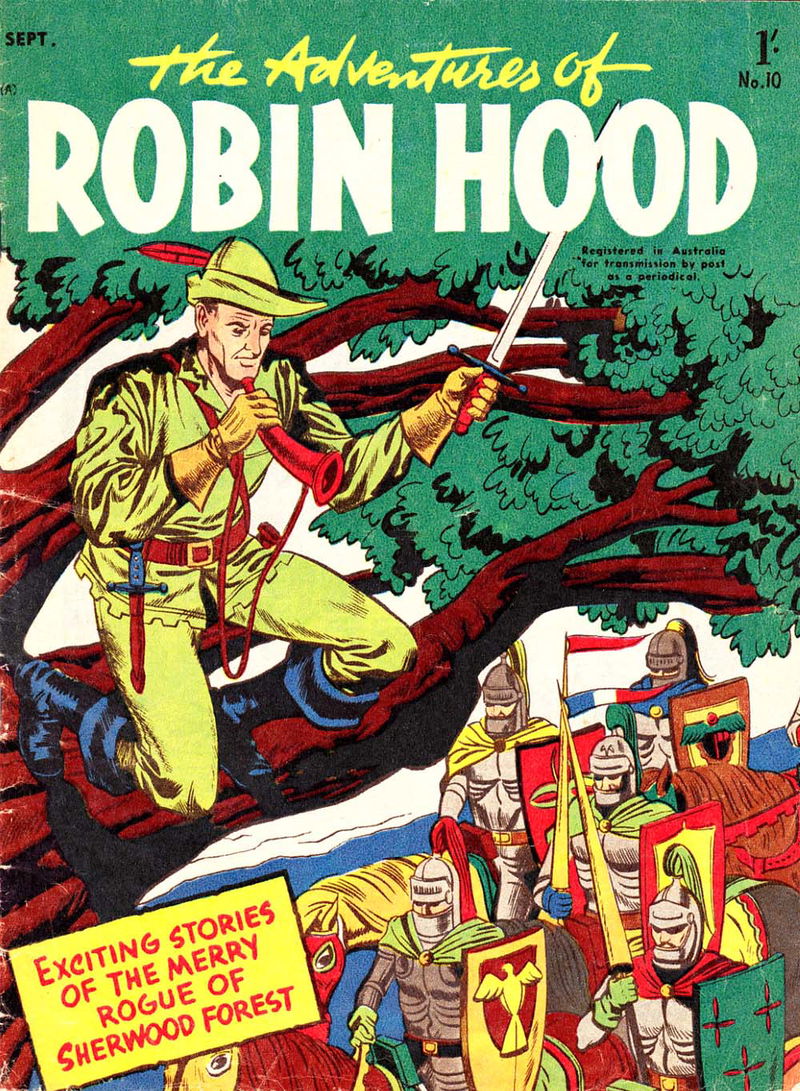 The Adventures of Robin Hood (Red Circle, 1956 series) #10 (September 1957)