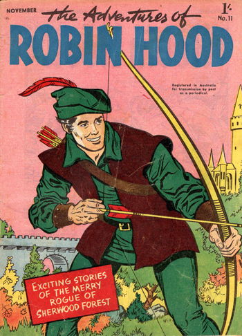 The Adventures of Robin Hood (Red Circle, 1956 series) #11 (November 1957)