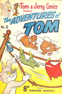 Tom & Jerry Comics Presents the Adventures of Tom (Rosnock, 1952 series)  #6 ([December 1952?])