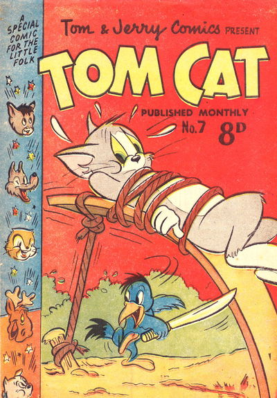 Tom & Jerry Comics Present Tom Cat (Rosnock, 1952? series) #7 — Tom & Jerry Comics Present Tom Cat [1953?]