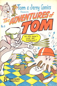 Tom & Jerry Comics Presents the Adventures of Tom (Rosnock, 1952 series)  #9 ([March 1953?])