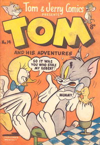 Tom & Jerry Comics Presents Tom and His Adventures (Rosnock, 1953 series) #14 — Tom and His Adventures