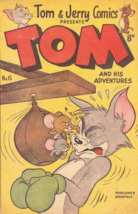 Tom & Jerry Comics Presents Tom and His Adventures (Rosnock, 1953 series) #15