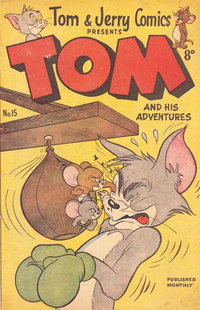 Tom & Jerry Comics Presents Tom and His Adventures (Rosnock, 1953 series)  #15 ([September 1953?])