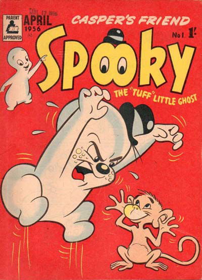 Spooky the "Tuff" Little Ghost (Red Circle, 1956 series) #1 (April 1956)