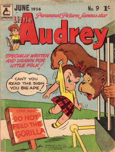 Little Audrey  #9 (June 1956)