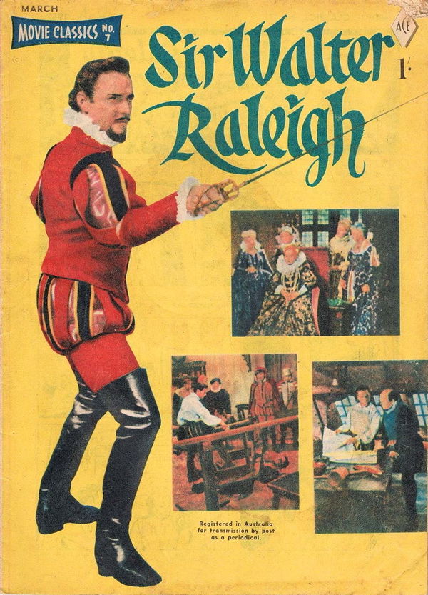 Movie Classics (Junior Readers, 1956 series) #7 (March 1957) —Sir Walter Raleigh