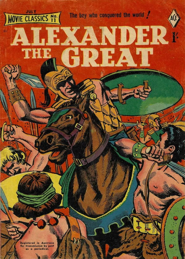 Movie Classics (Junior Readers, 1956 series) #11 (July 1957) —Alexander the Great