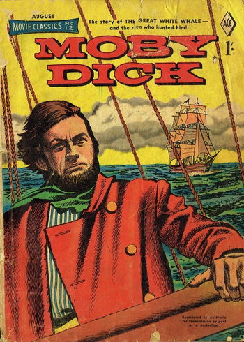 Movie Classics (Junior Readers, 1956 series) #12 (August 1957) —Moby Dick