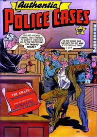 Authentic Police Cases (St. John, 1948 series)  #13 (May 1951) — The Killer Who Broke Alcatraz