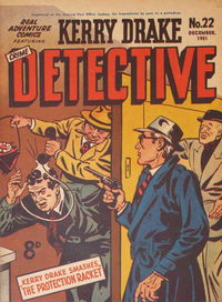 Real Adventure Comics (Illustrated, 1950 series) #22 — Kerry Drake Crime Detective December 1951