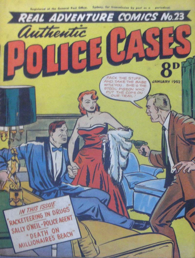 Real Adventure Comics (Illustrated, 1950 series) #23 (January 1952)