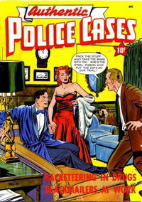 Authentic Police Cases  #15 (October 1951)