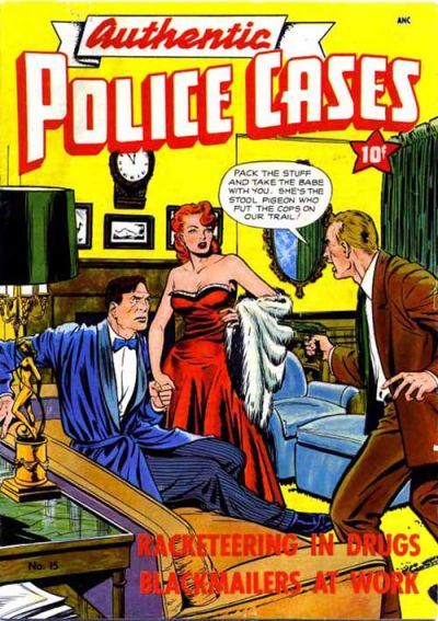 Authentic Police Cases  #15 (October 1951)