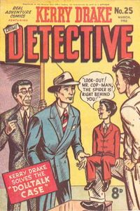 Real Adventure Comics (Illustrated, 1950 series) #25 — Kerry Drake Crime Detective March 1952