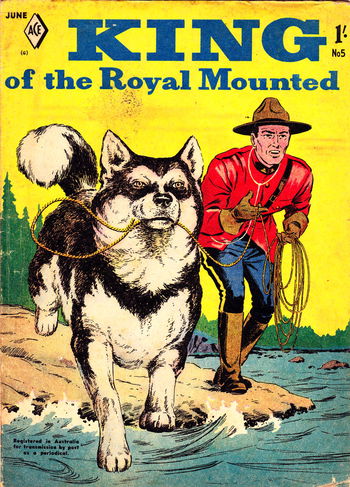 King of the Royal Mounted (Junior Readers, 1957 series) #5 (June 1957)