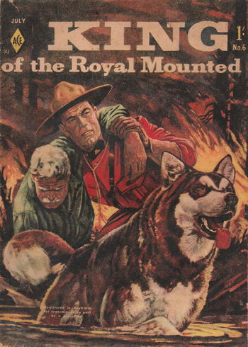 King of the Royal Mounted (Junior Readers, 1957 series) #6 (July 1957)