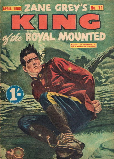 Zane Grey's King of the Royal Mounted  #11 (April 1956)