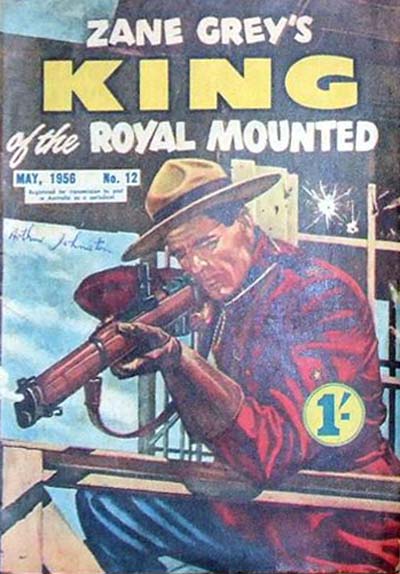 Zane Grey's King of the Royal Mounted  #12 (May 1956)