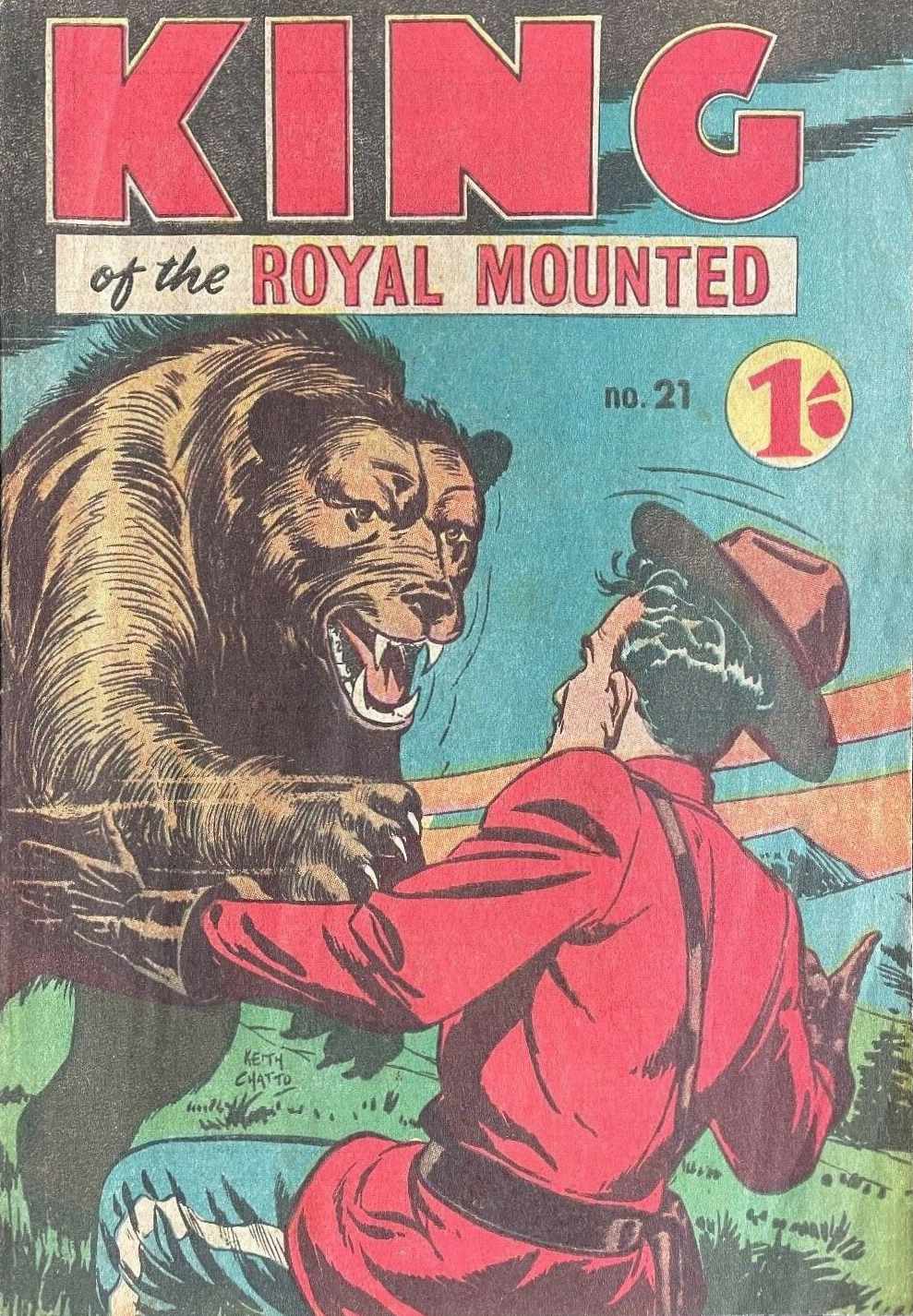 King of the Royal Mounted (Photo-Type, 1965? series) #21 ([October 1965?])