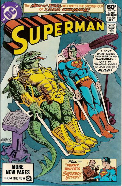 Superman (DC, 1939 series) #366 December 1981