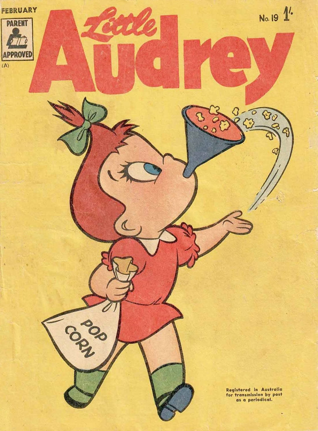 Little Audrey (ANL, 1955 series) #19 (February 1958)