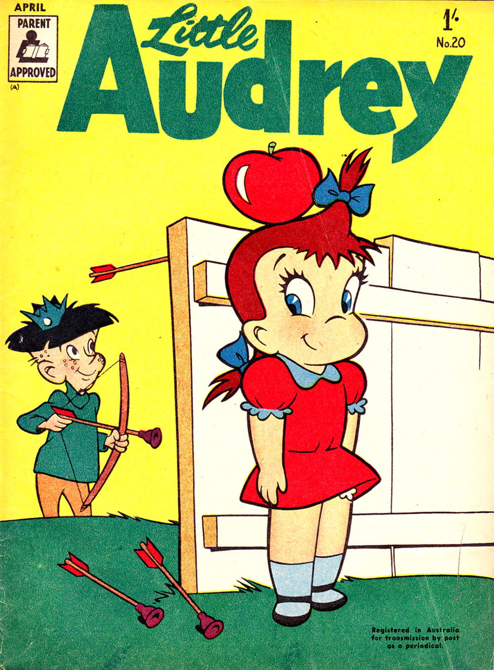 Little Audrey (ANL, 1955 series) #20 (April 1958)