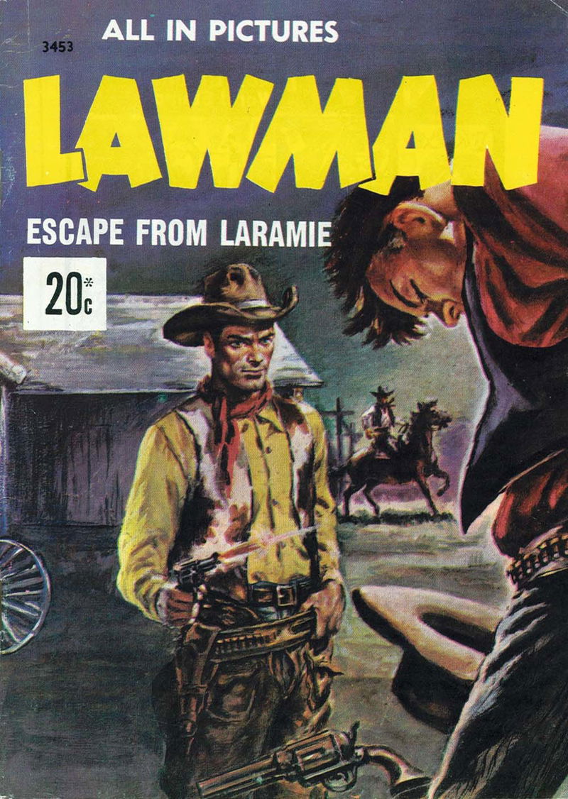 Lawman (Jubilee/South Pacific, 1974) #3453 (June 1974)