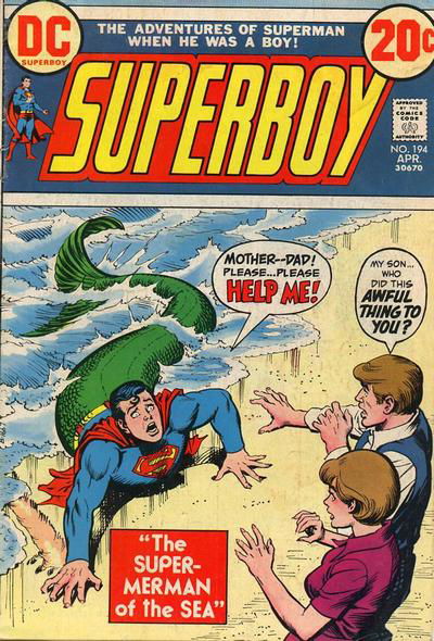 Superboy (DC, 1949 series) #194 April 1973