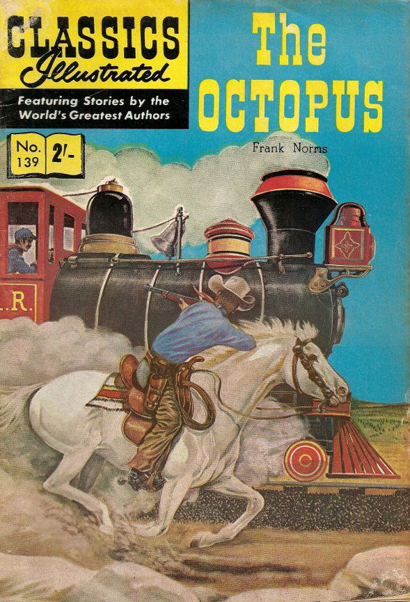 Classics Illustrated (Thorpe & Porter, 1962? series) #139 [HRN 139] (February 1962) ([February 1962?]) —The Octopus