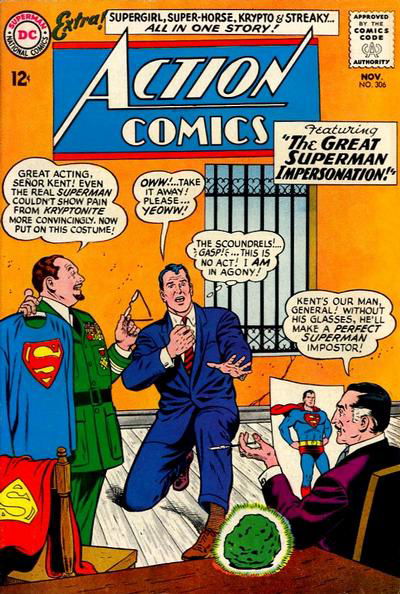 Action Comics (DC, 1938 series) #306 November 1963