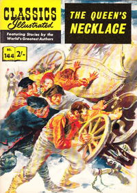 Classics Illustrated (Thorpe & Porter, 1962? series) #144 [HRN 141] (July 1962) — The Queen's Necklace [July 1962?]