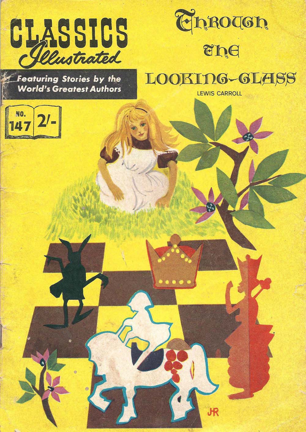 Classics Illustrated (Thorpe & Porter, 1962? series) #147 — Through the Looking Glass ([October 1962?])