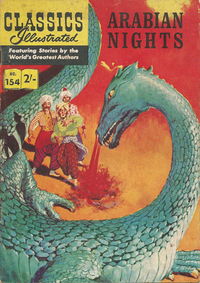 Classics Illustrated (Thorpe & Porter, 1962? series) #154 [HRN 141] (May 1963) — Arabian Nights [May 1963?]