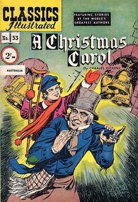 Classics Illustrated (Strato, 1954 series) #53 — A Christmas Carol [June 1958?]