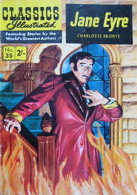 Classics Illustrated (Thorpe & Porter, 1962? series) #35 [HRN 141] (April 1962) — Jane Eyre [April 1962?]