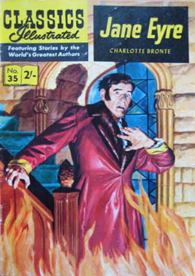 Classics Illustrated (Thorpe & Porter, 1962? series) #35 [HRN 141] (April 1962) — Jane Eyre ([April 1962?])
