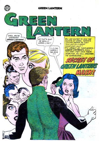 Green Lantern (DC, 1960 series) #4 — Secret of Green Lantern's Mask! (page 1)