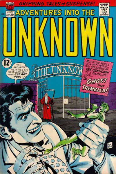 Adventures into the Unknown (ACG, 1948 series) #172 May 1967