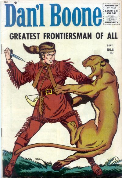 Dan'l Boone (Magazine Enterprises, 1955 series) #8 (September 1957)
