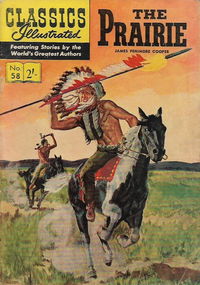 Classics Illustrated (Thorpe & Porter, 1962? series) #58 [HRN 156] (December 1962)