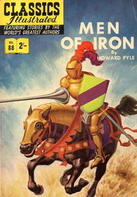 Classics Illustrated (Strato, 1954 series) #88 [HRN 126] (December 1958) — Men of Iron [December 1958?]