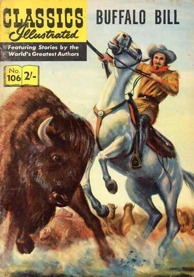 Classics Illustrated (Strato, 1954 series) #106 [June 1960?]