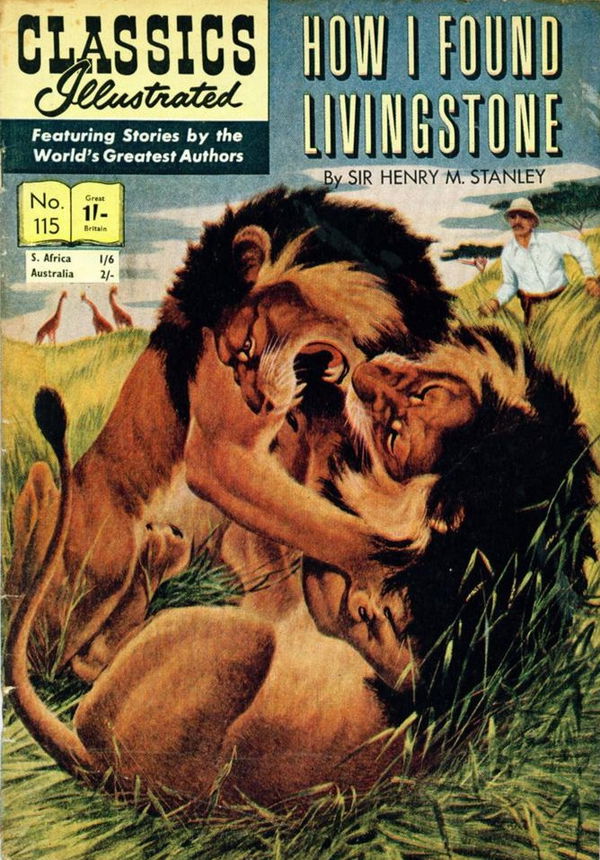 Classics Illustrated (Strato, 1954 series) #115 ([March 1961?])