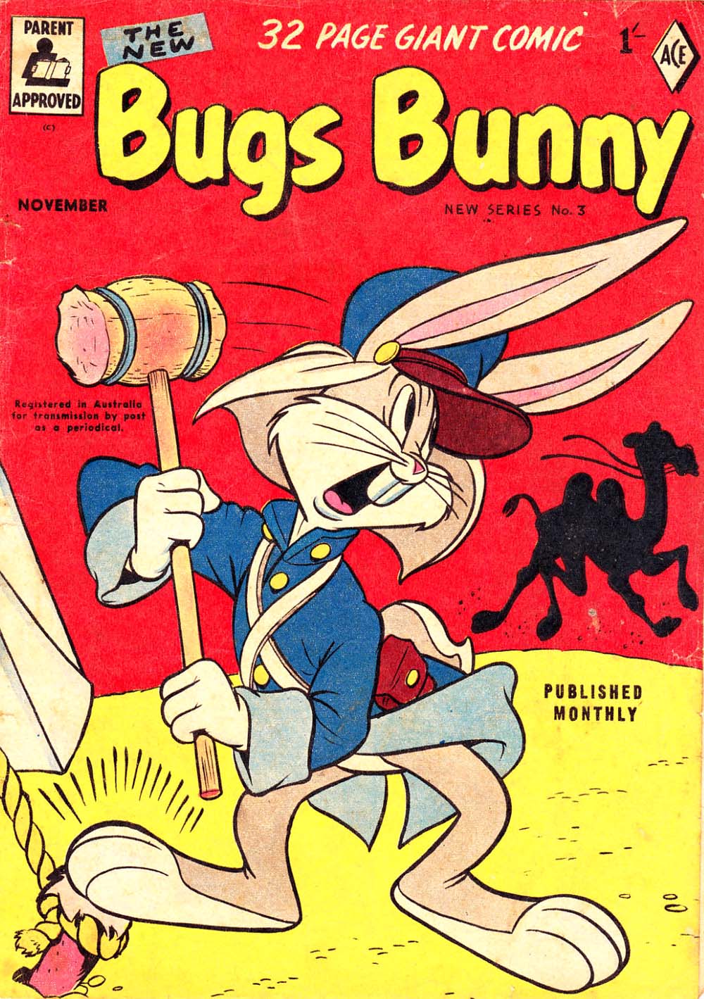 Bugs Bunny (Junior Readers, 1956 series) #3 (November 1956)