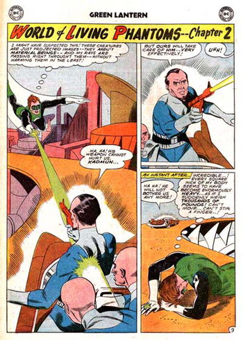 Green Lantern (DC, 1960 series) #6 — The World of Living Phantoms! (page 9)