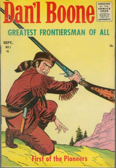 Dan'l Boone (Magazine Enterprises, 1955 series) #1 (September 1955)